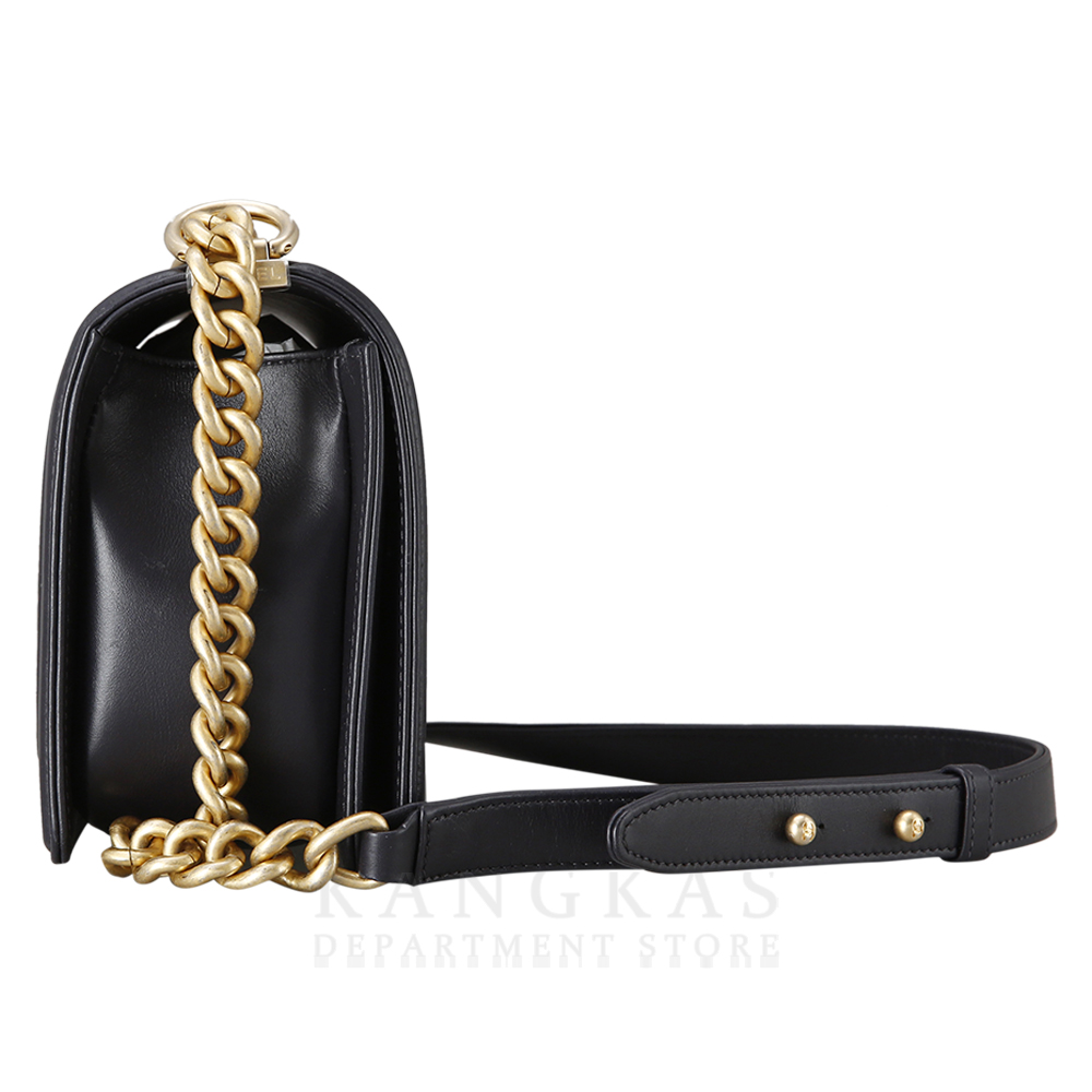 CHANEL(USED)샤넬 시즌 보이샤넬 램스킨 미듐