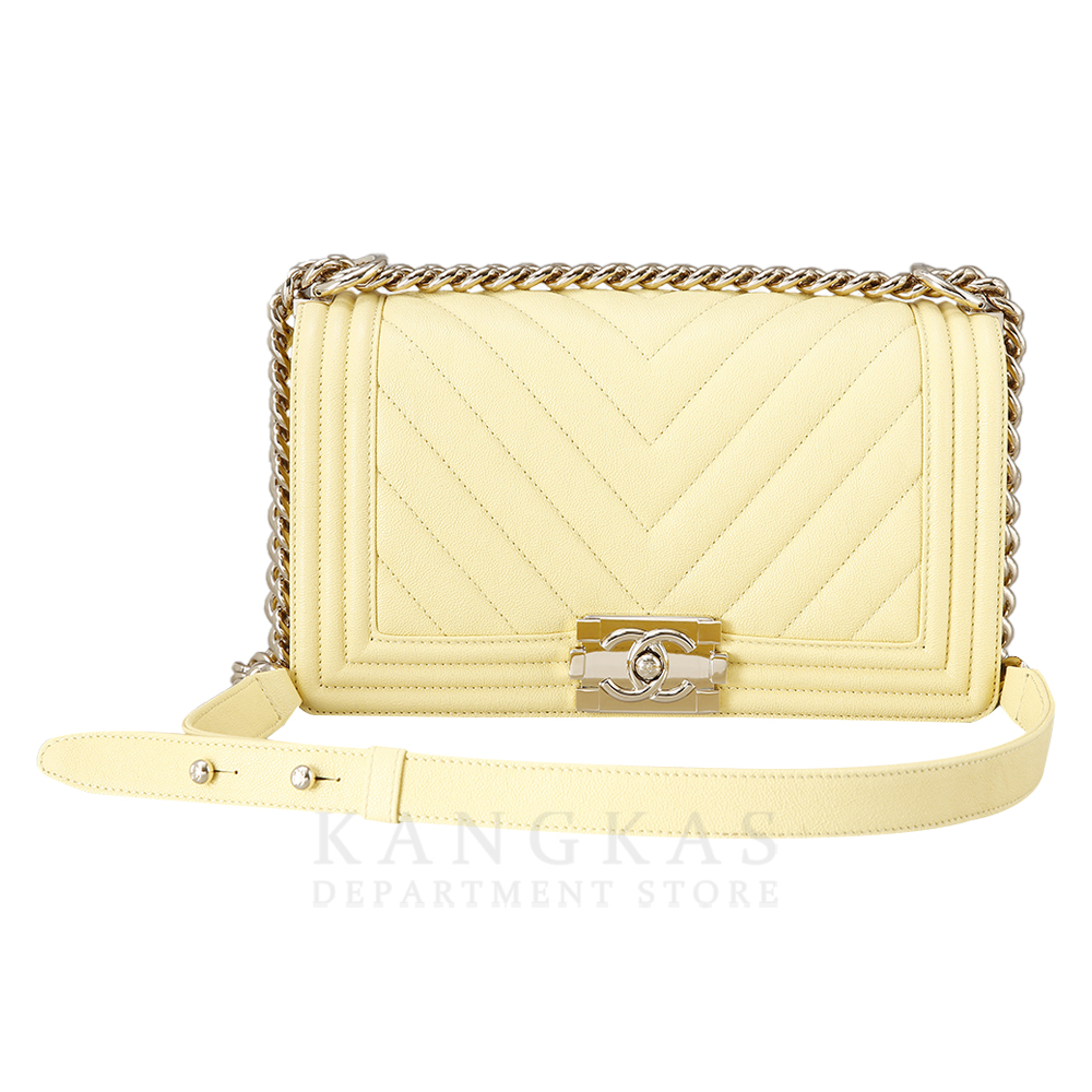 CHANEL(USED)샤넬 보이샤넬 쉐브론 미듐