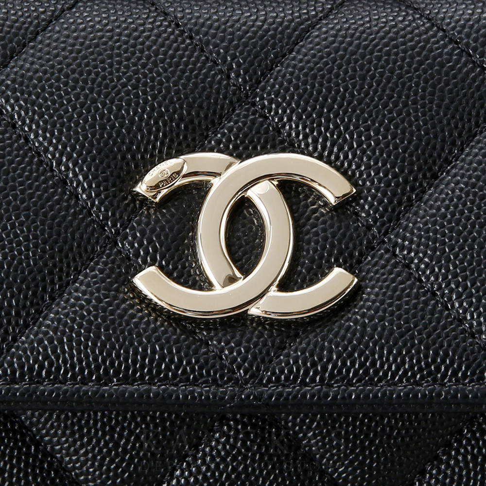 CHANEL(USED)샤넬 시즌 캐비어 체인 숄더백