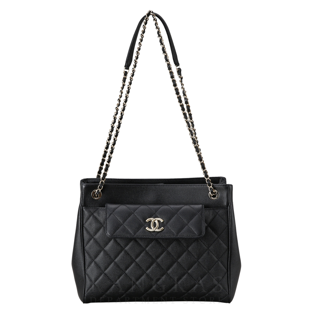 CHANEL(USED)샤넬 시즌 캐비어 체인 숄더백
