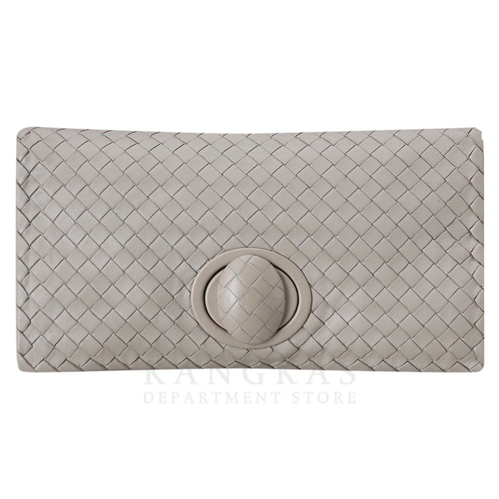 BOTTEGA VENETA(USED보테가베네타 인트레치아토 버클 플랩 파우치