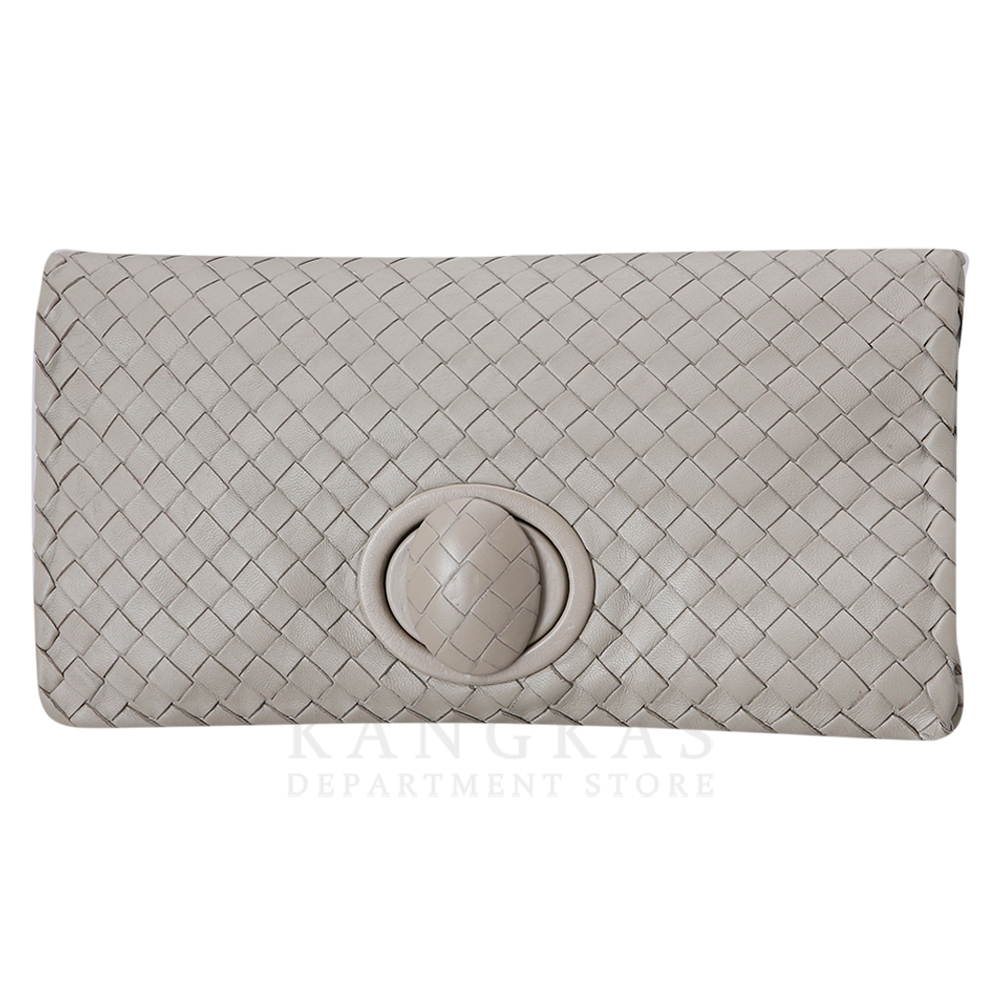BOTTEGA VENETA(USED보테가베네타 인트레치아토 버클 플랩 파우치