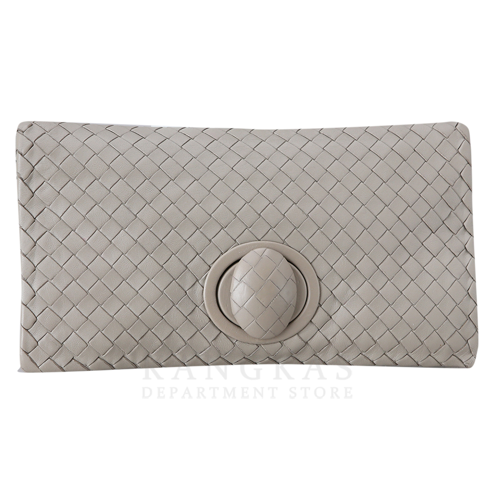 BOTTEGA VENETA(USED보테가베네타 인트레치아토 버클 플랩 파우치
