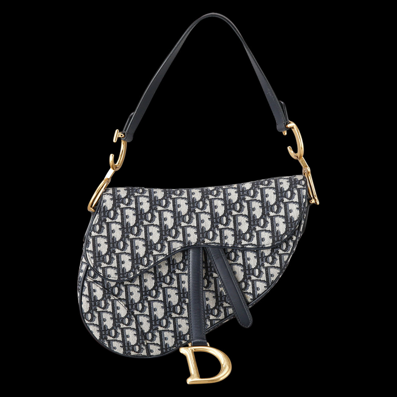 CHRISTIAN DIOR(USED)크리스찬디올 오블리크 새들백