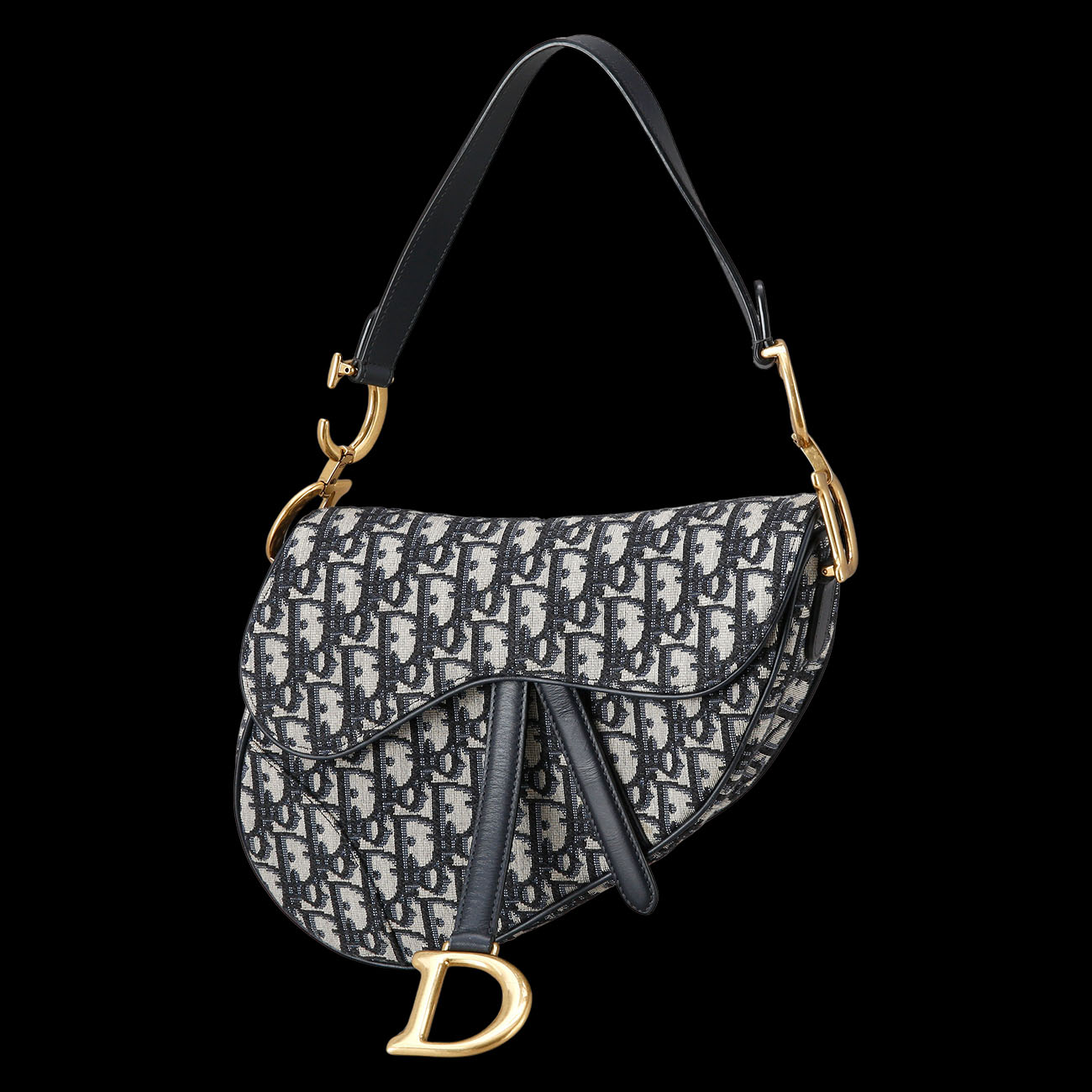 CHRISTIAN DIOR(USED)크리스찬디올 오블리크 새들백