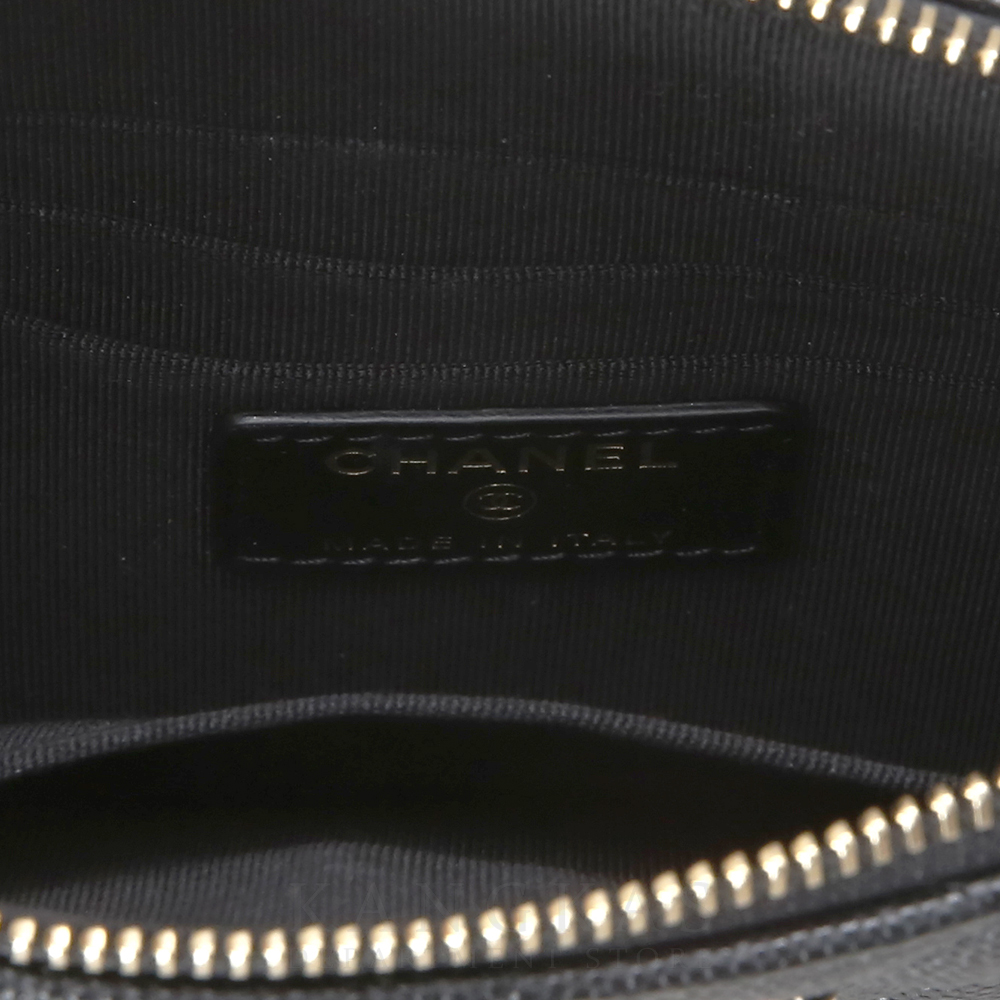 CHANEL(USED)샤넬 캐비어 19 파우치