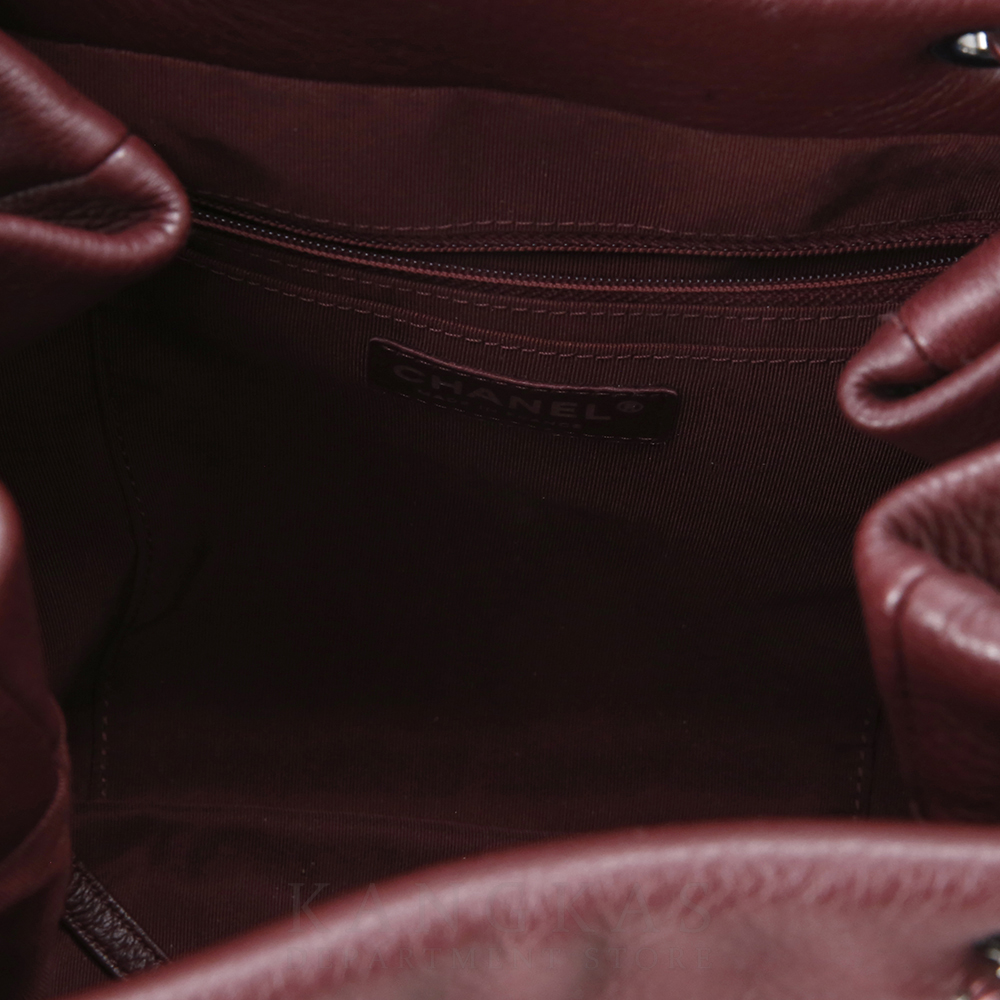 CHANEL(USED)샤넬 시즌 쉐브론 버킷백