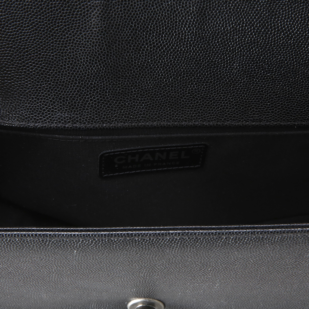 CHANEL(USED)샤넬 보이샤넬 캐비어 미듐