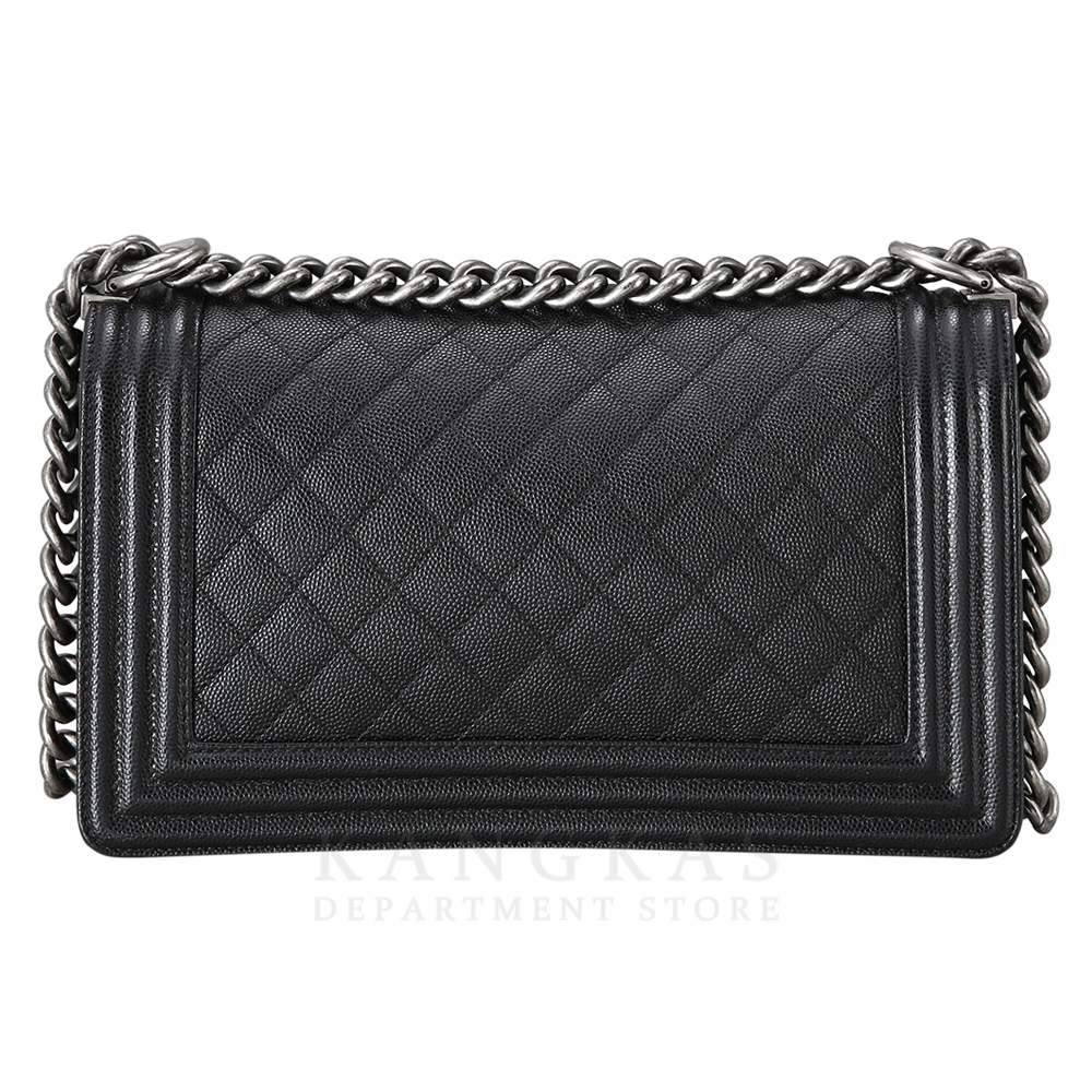 CHANEL(USED)샤넬 보이샤넬 캐비어 미듐