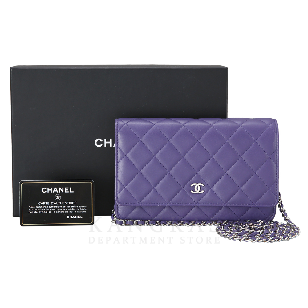 CHANEL(USED)샤넬 클래식 램스킨 WOC