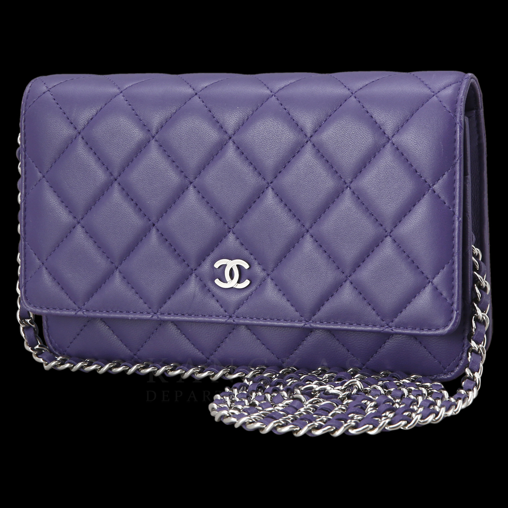 CHANEL(USED)샤넬 클래식 램스킨 WOC