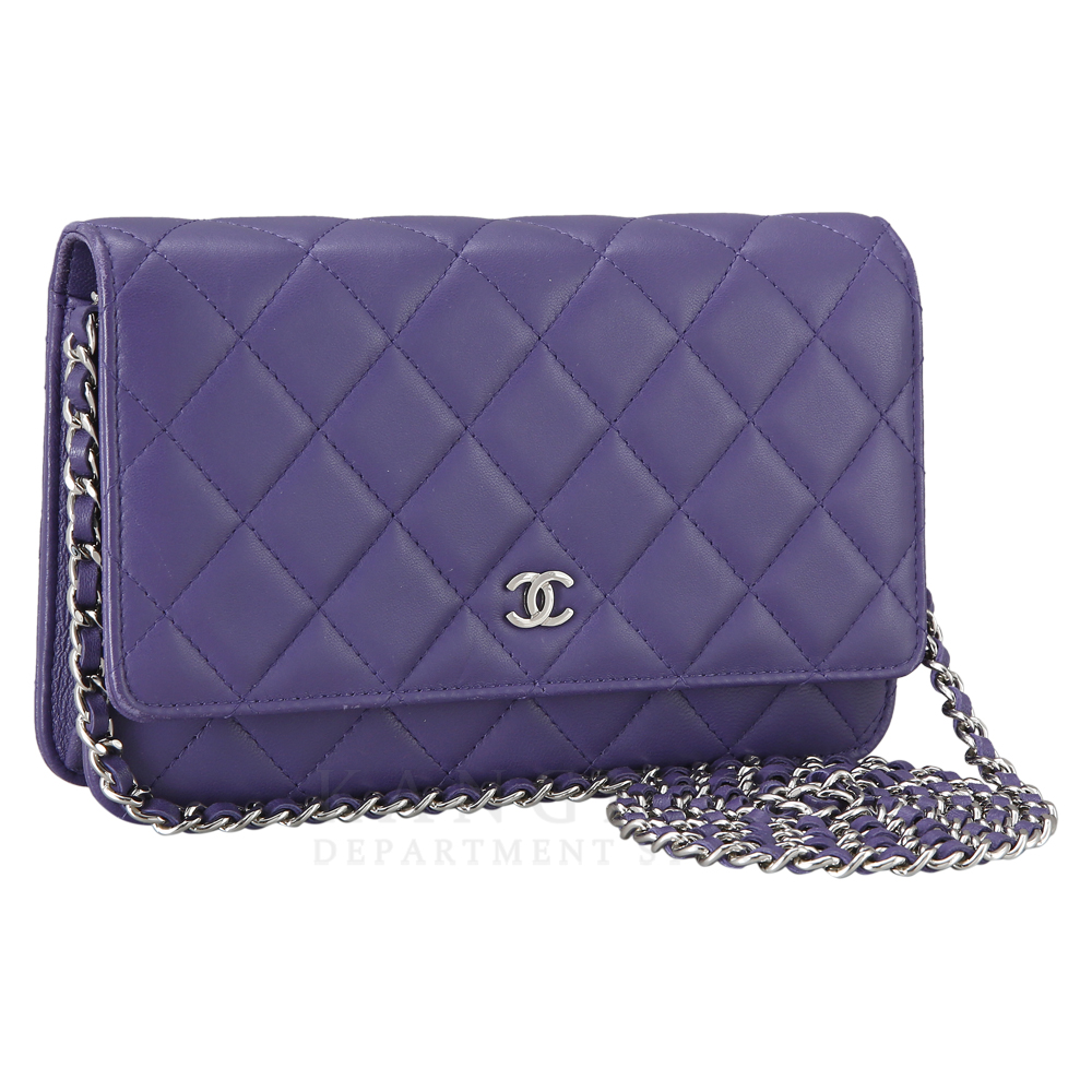 CHANEL(USED)샤넬 클래식 램스킨 WOC