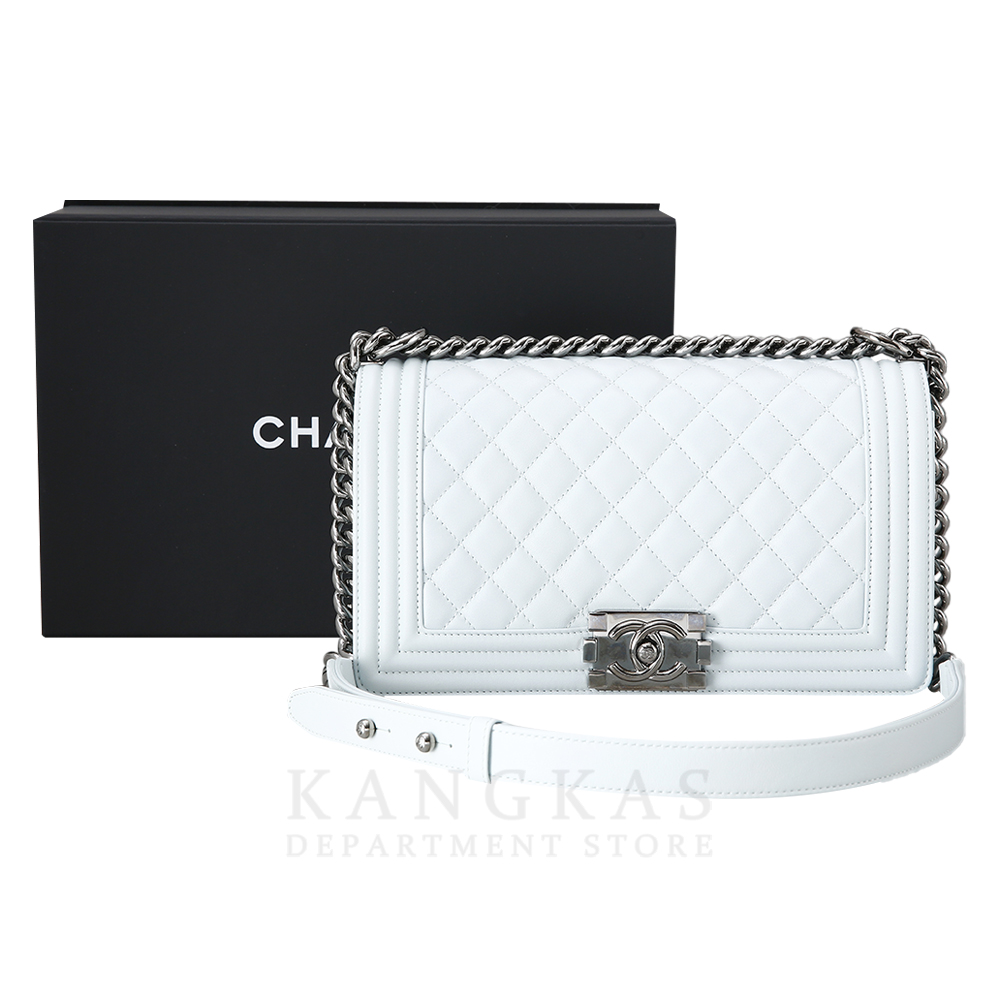CHANEL(USED)샤넬 보이샤넬 램스킨 미듐