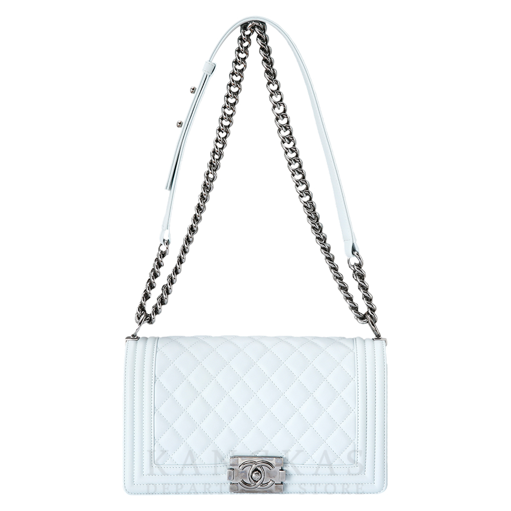 CHANEL(USED)샤넬 보이샤넬 램스킨 미듐