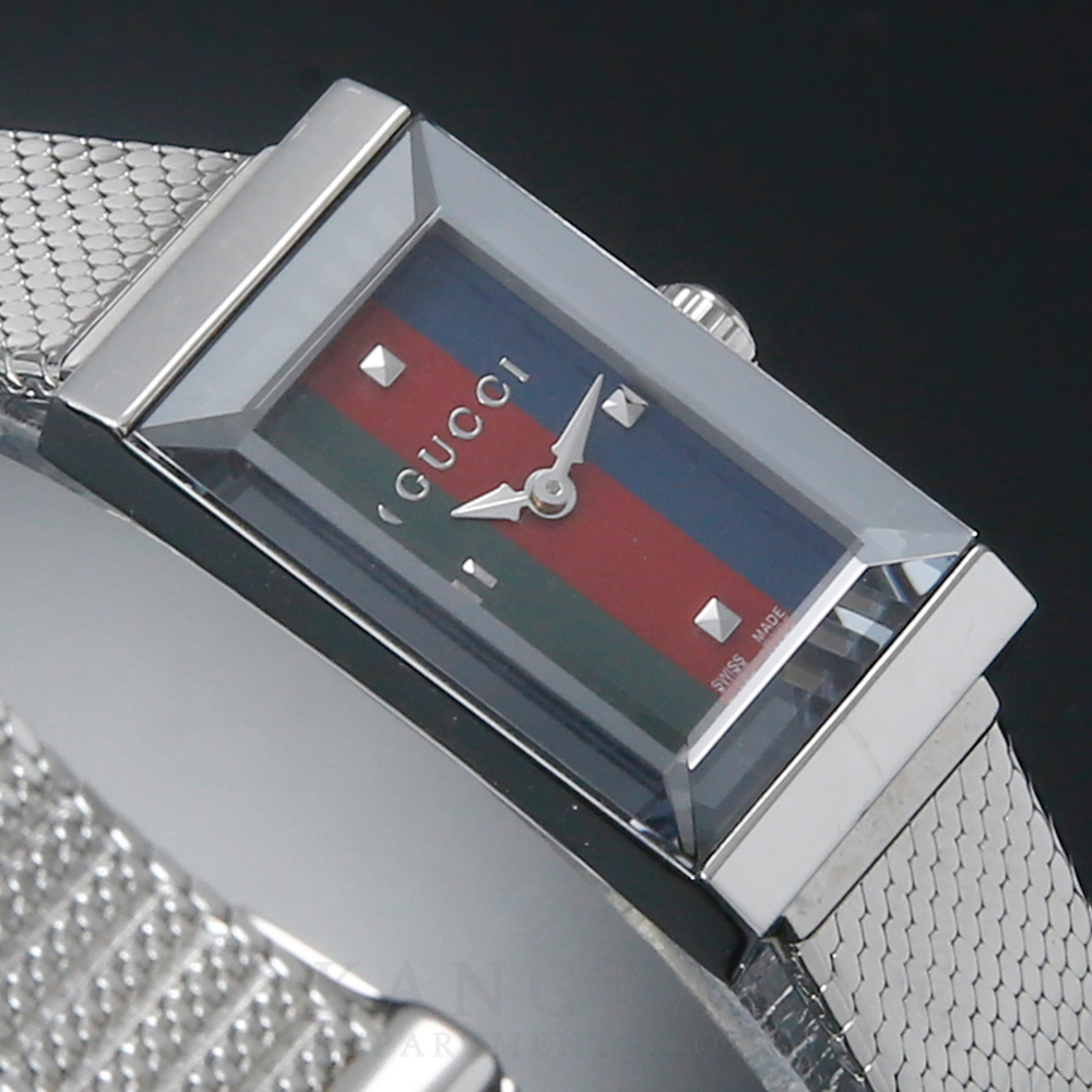 GUCCI(USED)구찌 147.5 스퀘어 스틸 워치