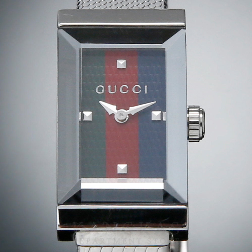 GUCCI(USED)구찌 147.5 스퀘어 스틸 워치