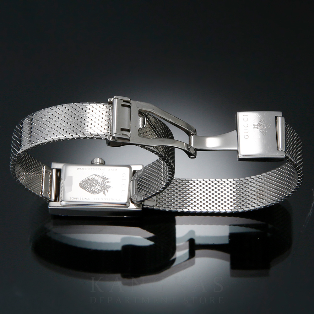 GUCCI(USED)구찌 147.5 스퀘어 스틸 워치
