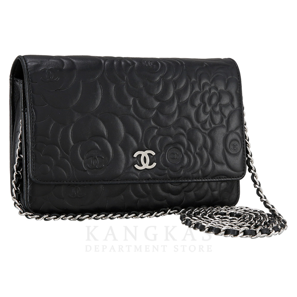 CHANEL(USED)샤넬 클래식 시즌 까멜리아 WOC
