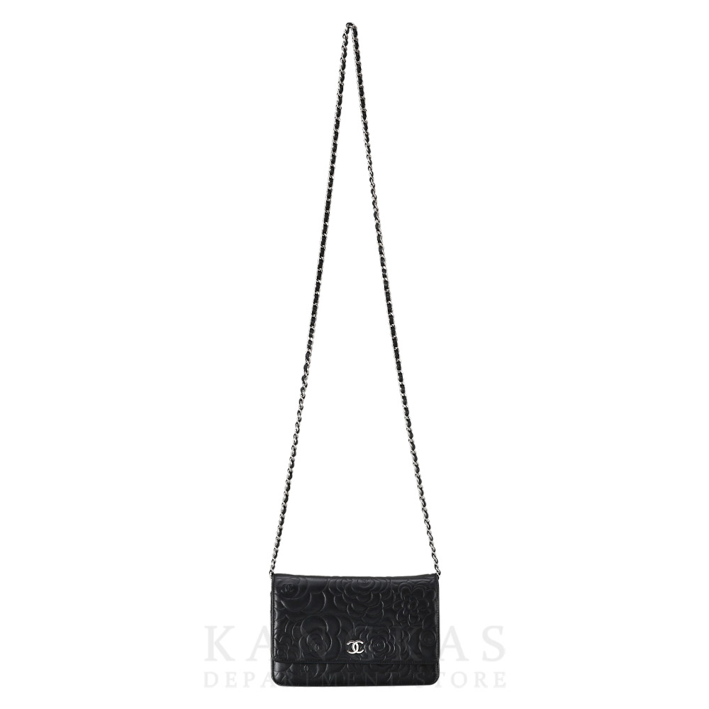 CHANEL(USED)샤넬 클래식 시즌 까멜리아 WOC