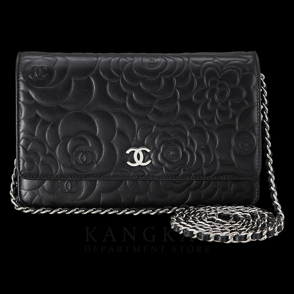 CHANEL(USED)샤넬 클래식 시즌 까멜리아 WOC