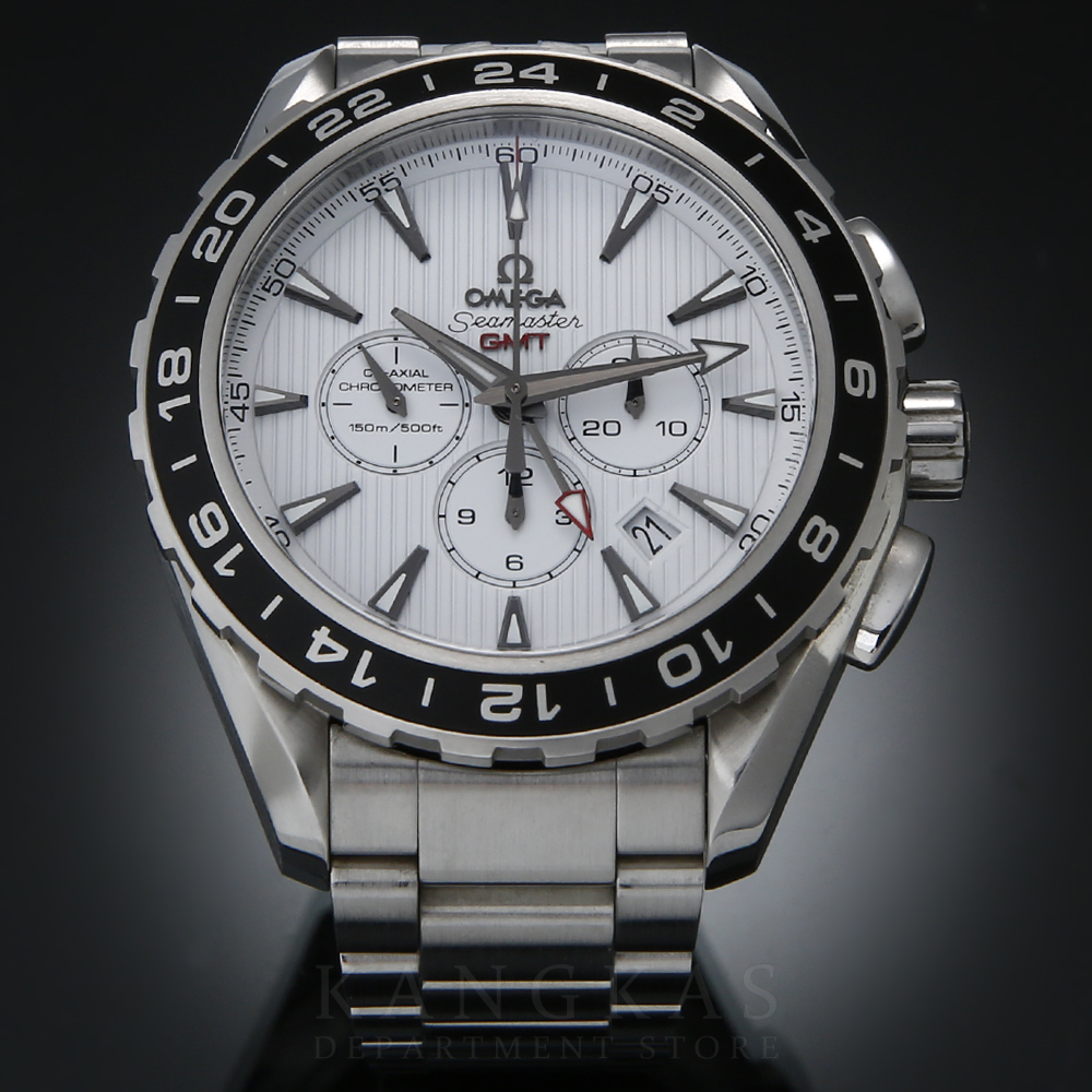 OMEGA(USED)오메가 씨마스터 아쿠아테라 GMT 크로노