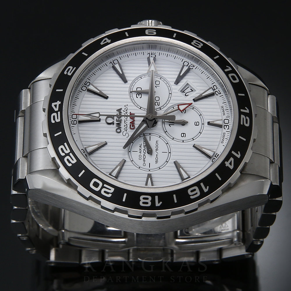 OMEGA(USED)오메가 씨마스터 아쿠아테라 GMT 크로노