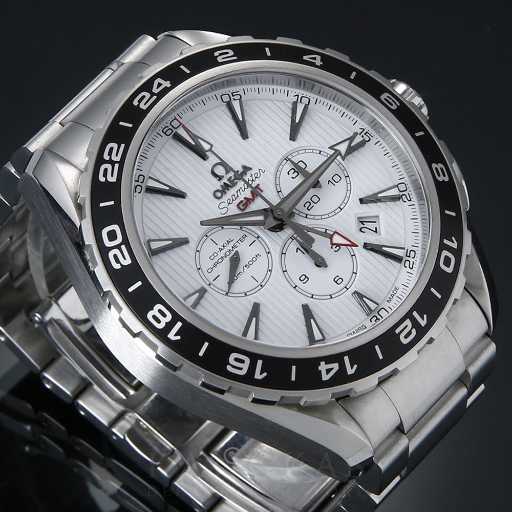 OMEGA(USED)오메가 씨마스터 아쿠아테라 GMT 크로노