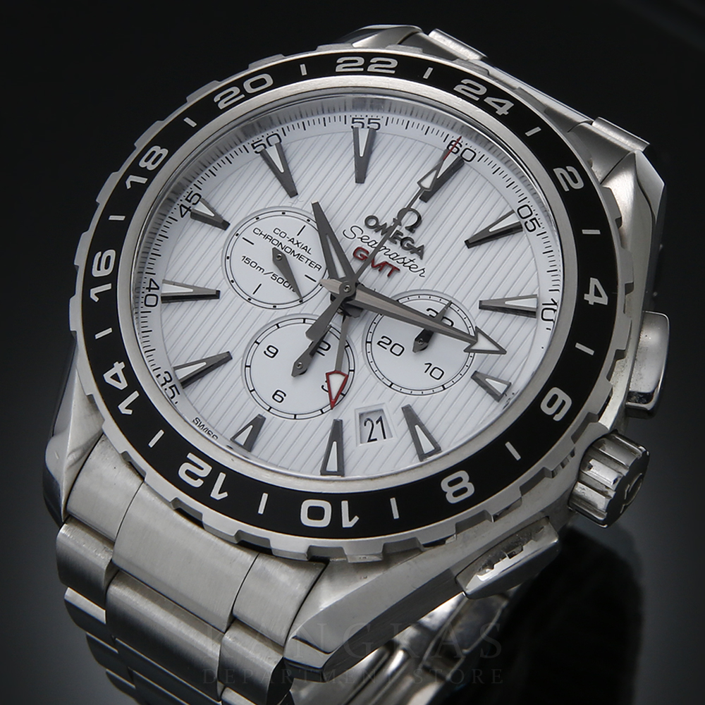OMEGA(USED)오메가 씨마스터 아쿠아테라 GMT 크로노