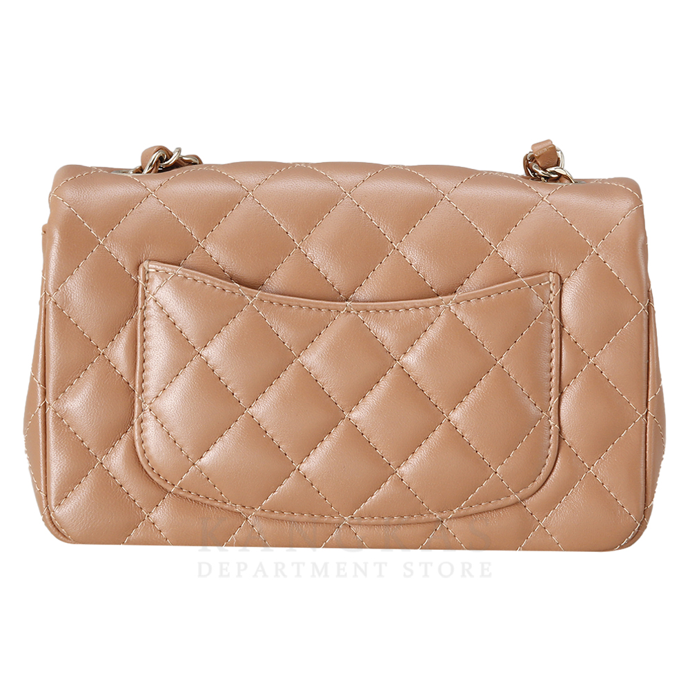 CHANEL(USED)샤넬 클래식 램스킨 뉴미니