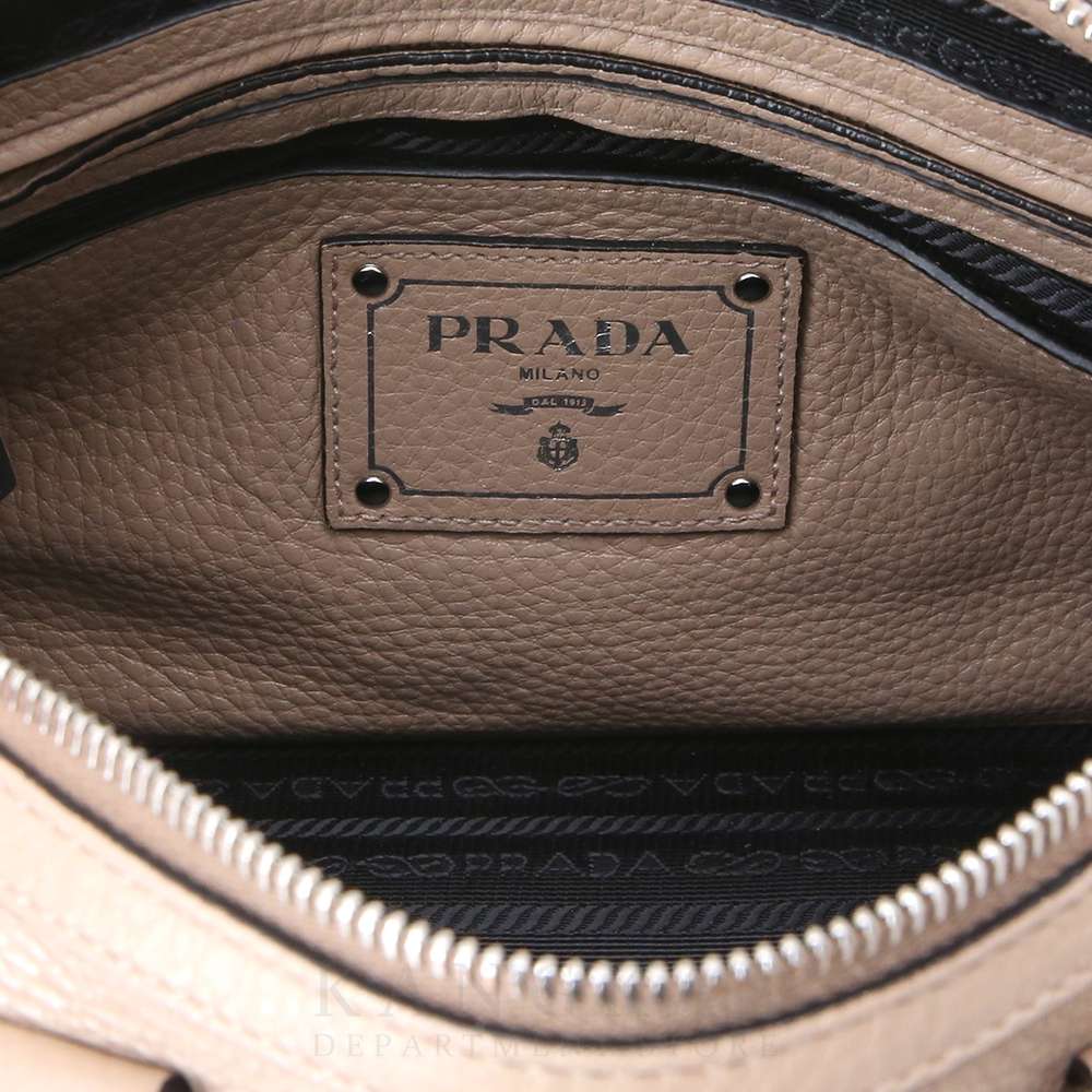 PRADA(USED)프라다 BL0805 비텔로 다이노 모터 토트백