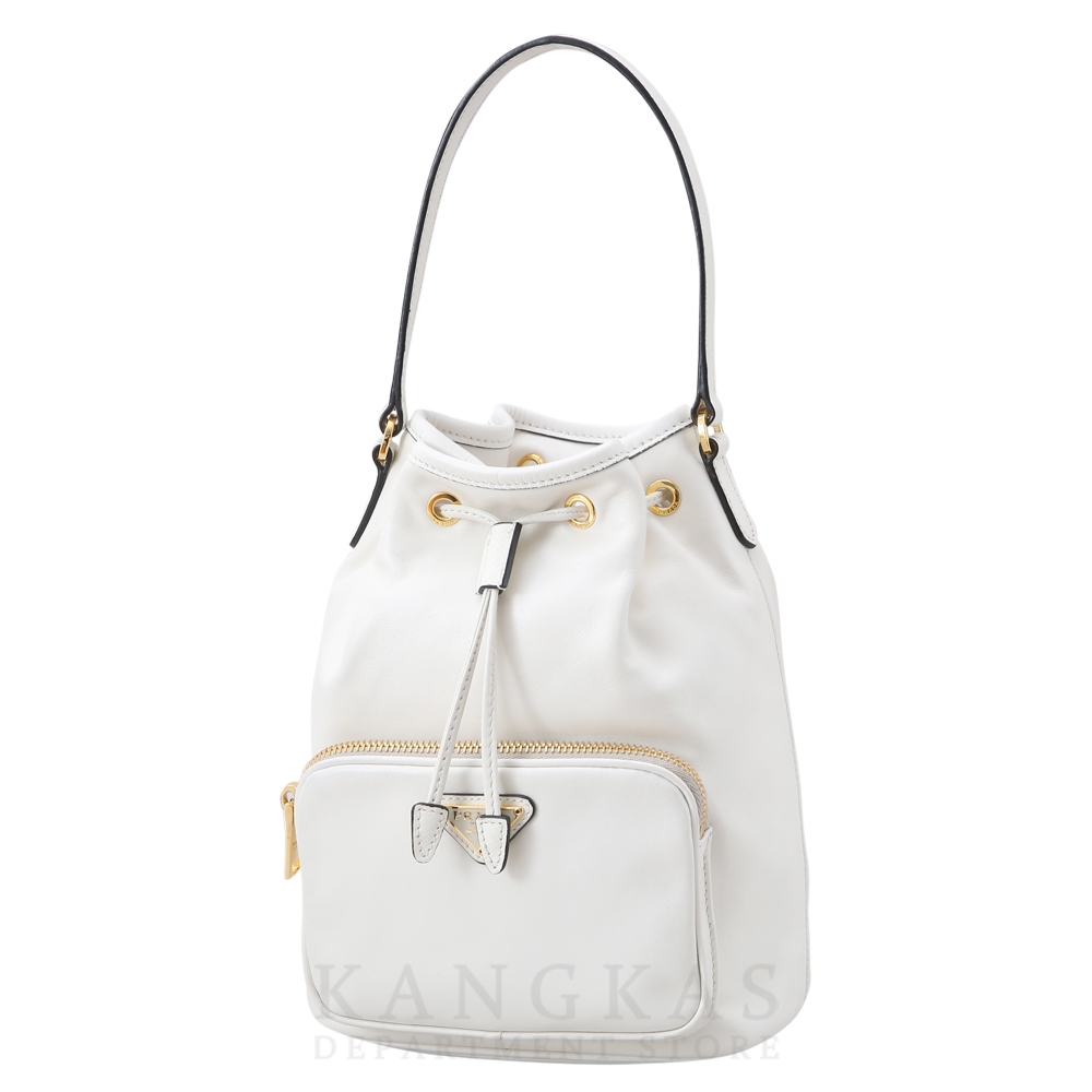 PRADA(USED)프라다 1BH038 레더 버킷백