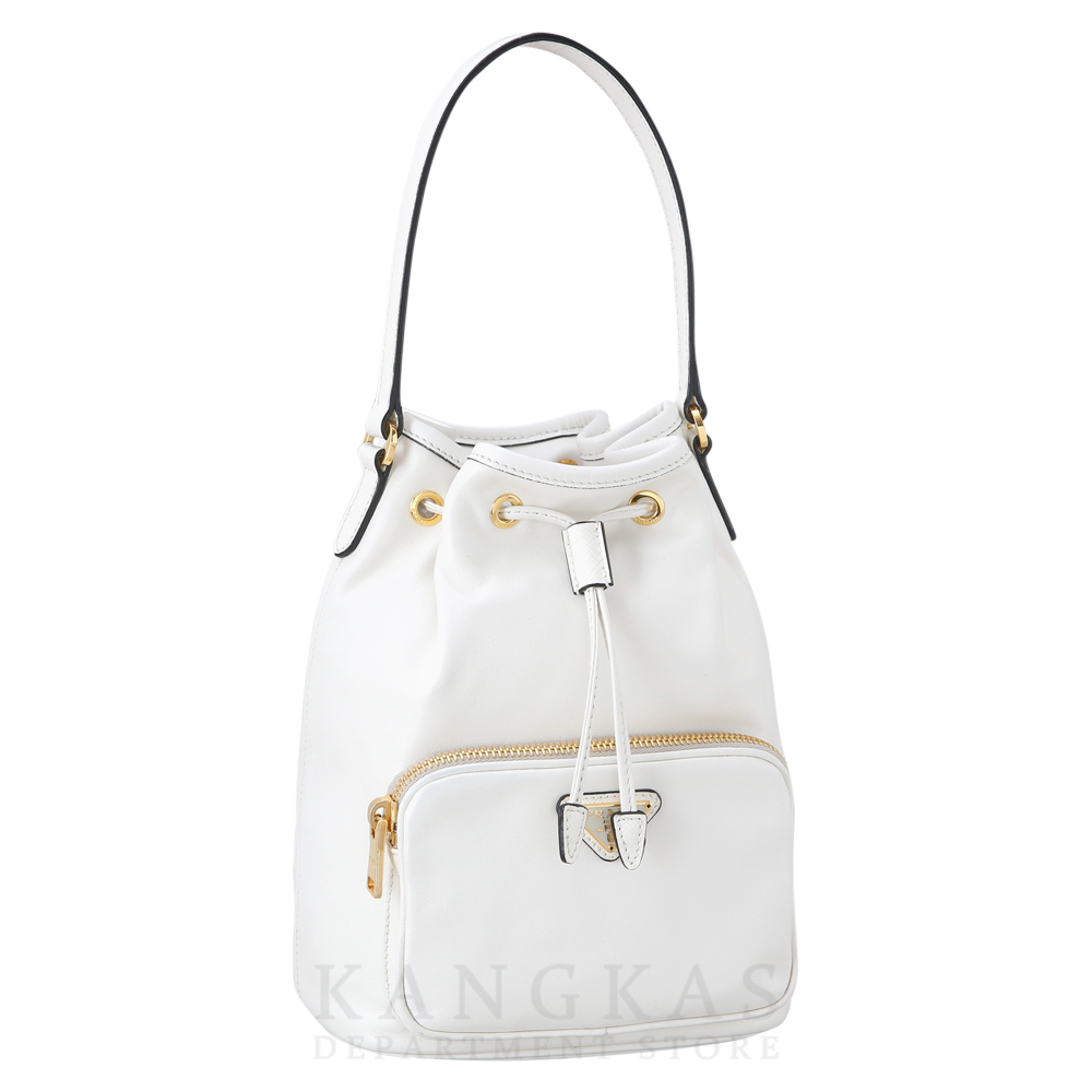 PRADA(USED)프라다 1BH038 레더 버킷백