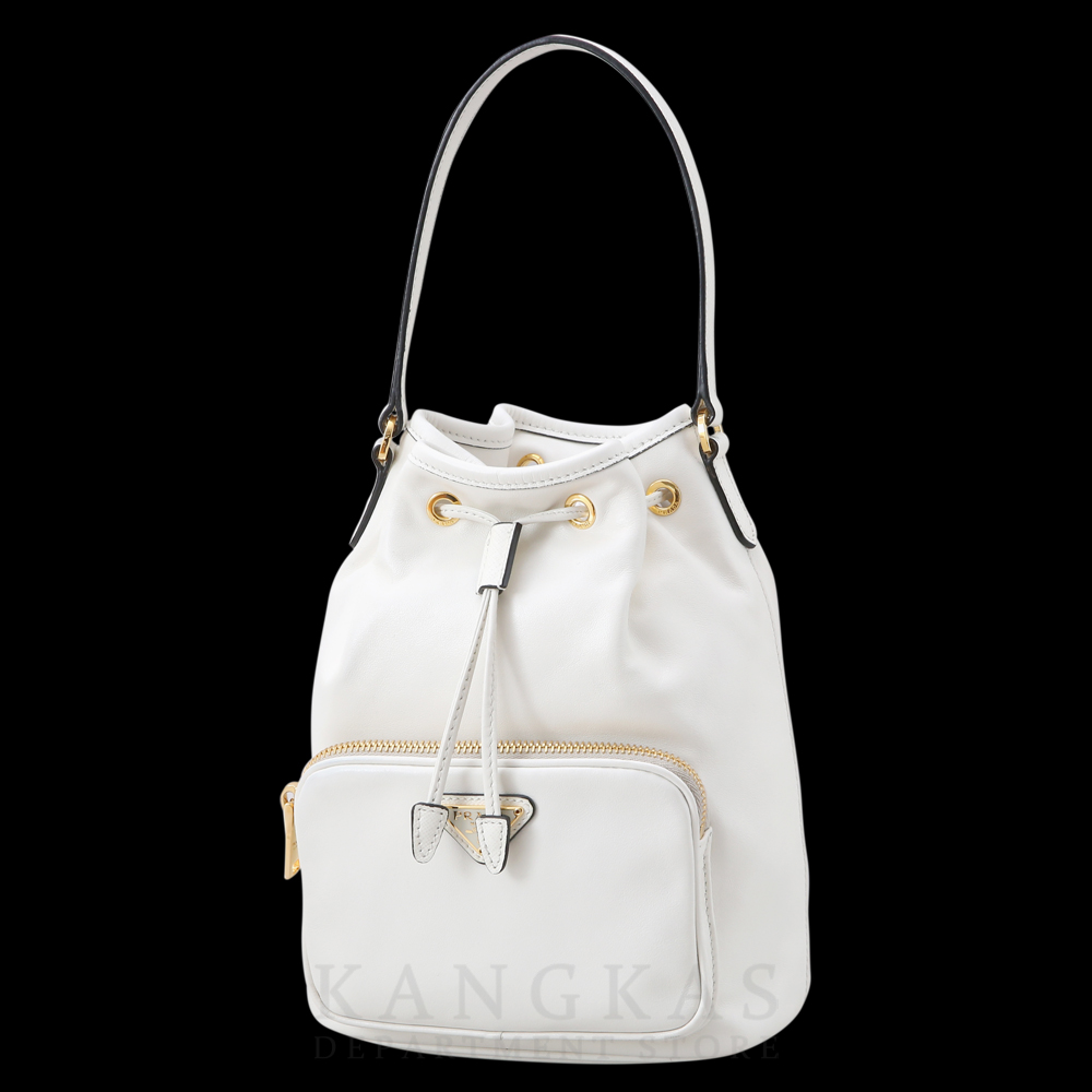 PRADA(USED)프라다 1BH038 레더 버킷백
