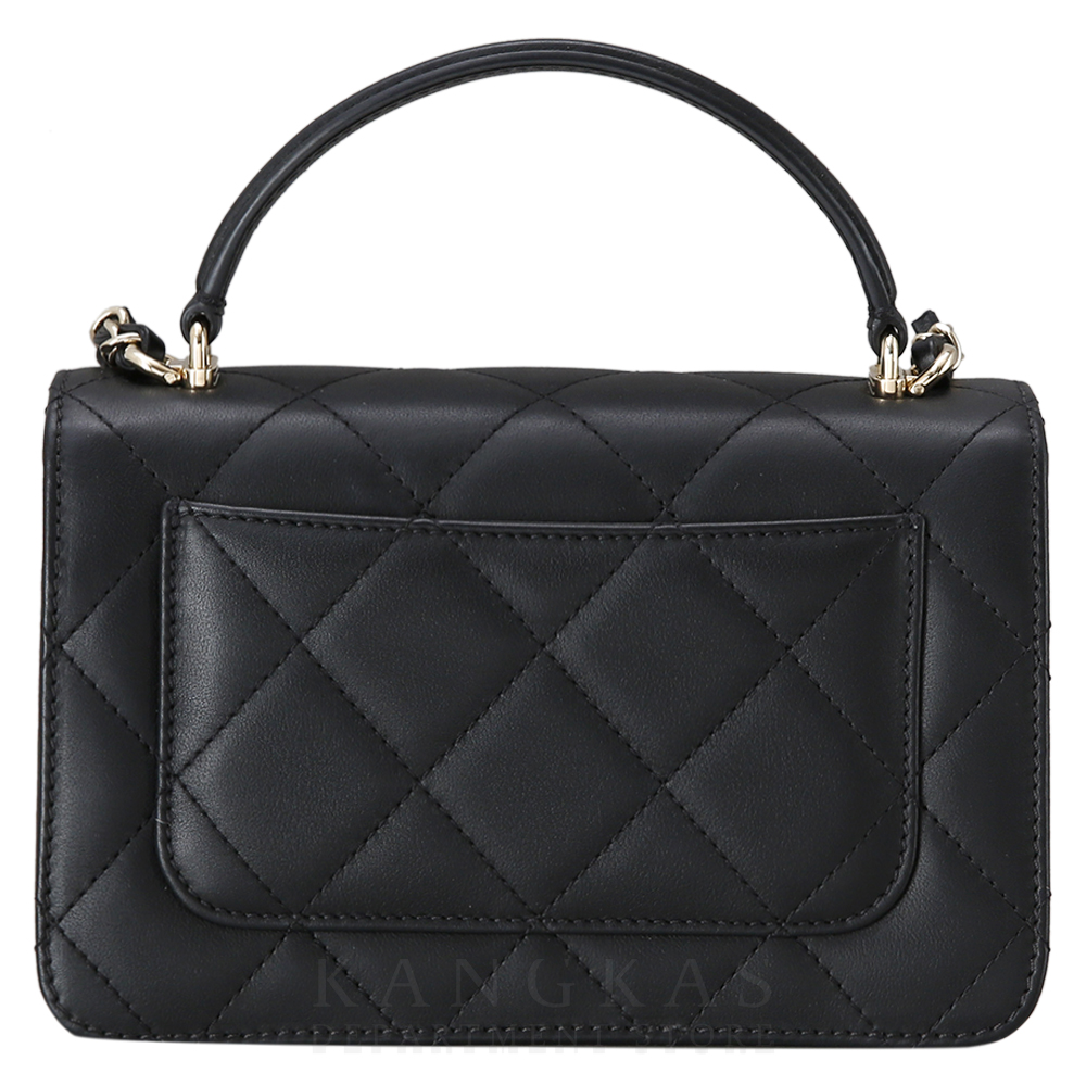 CHANEL(USED)샤넬 램스킨 체인 플랩백