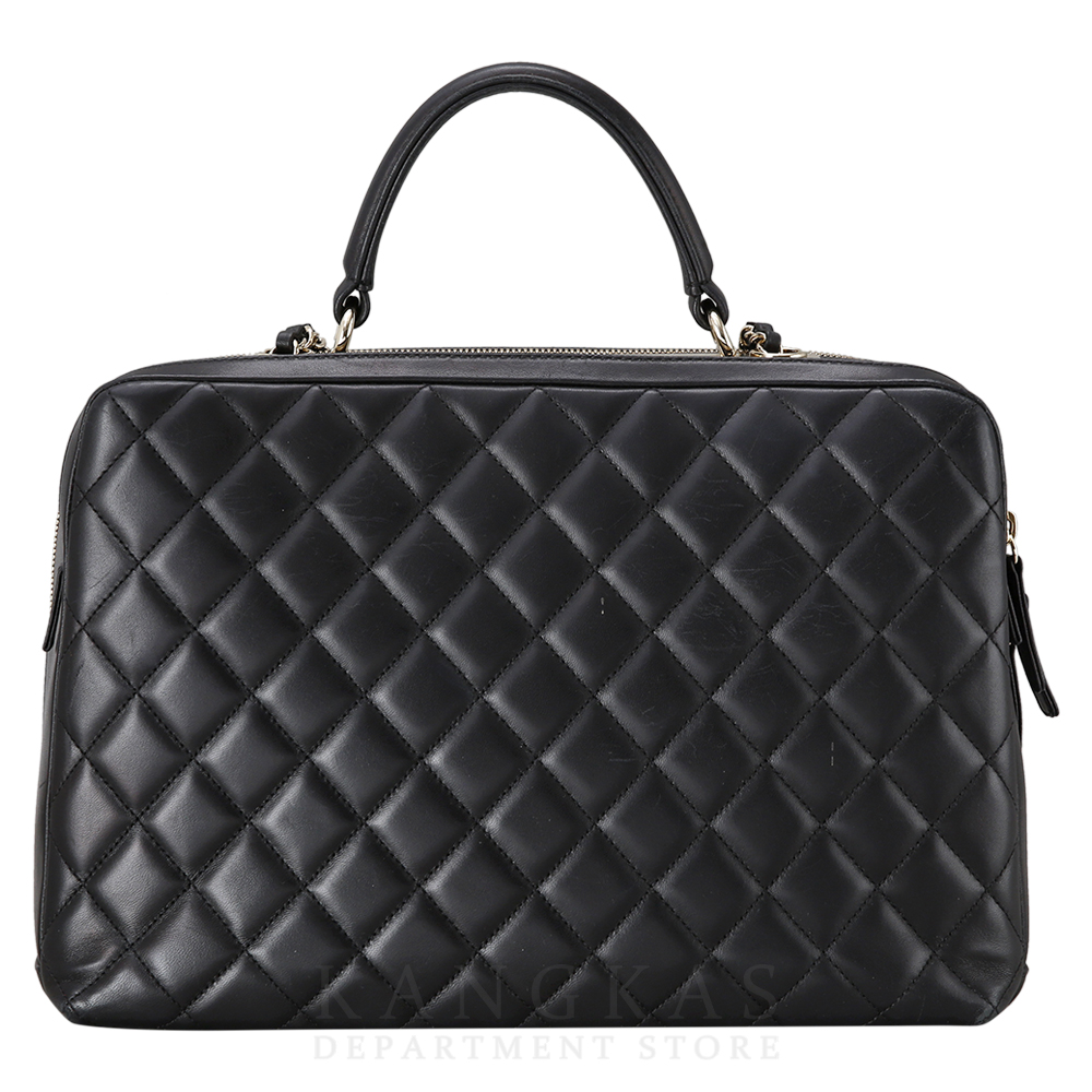 CHANEL(USED)샤넬 시즌 트렌디 다큐먼트 탑 핸들백