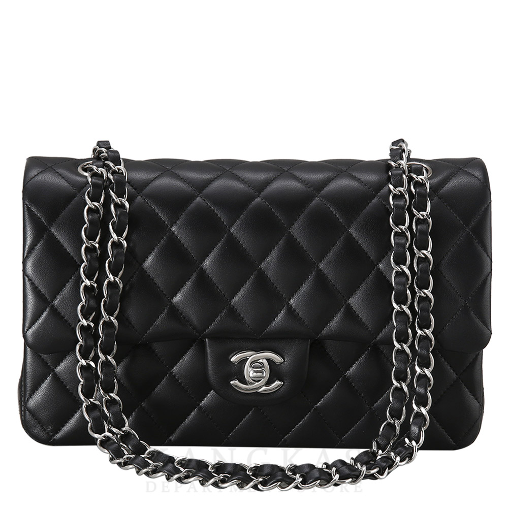 CHANEL(USED)샤넬 클래식 플랩백 램스킨 미듐