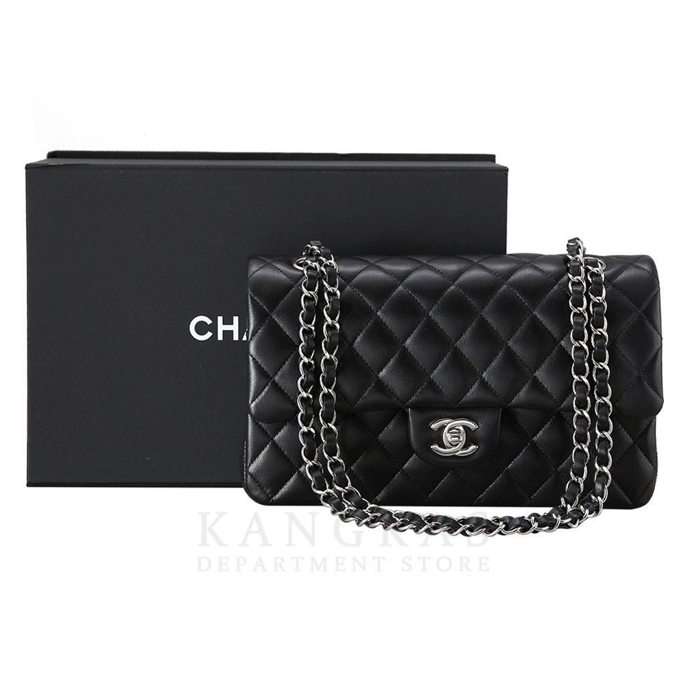 CHANEL(USED)샤넬 클래식 플랩백 램스킨 미듐