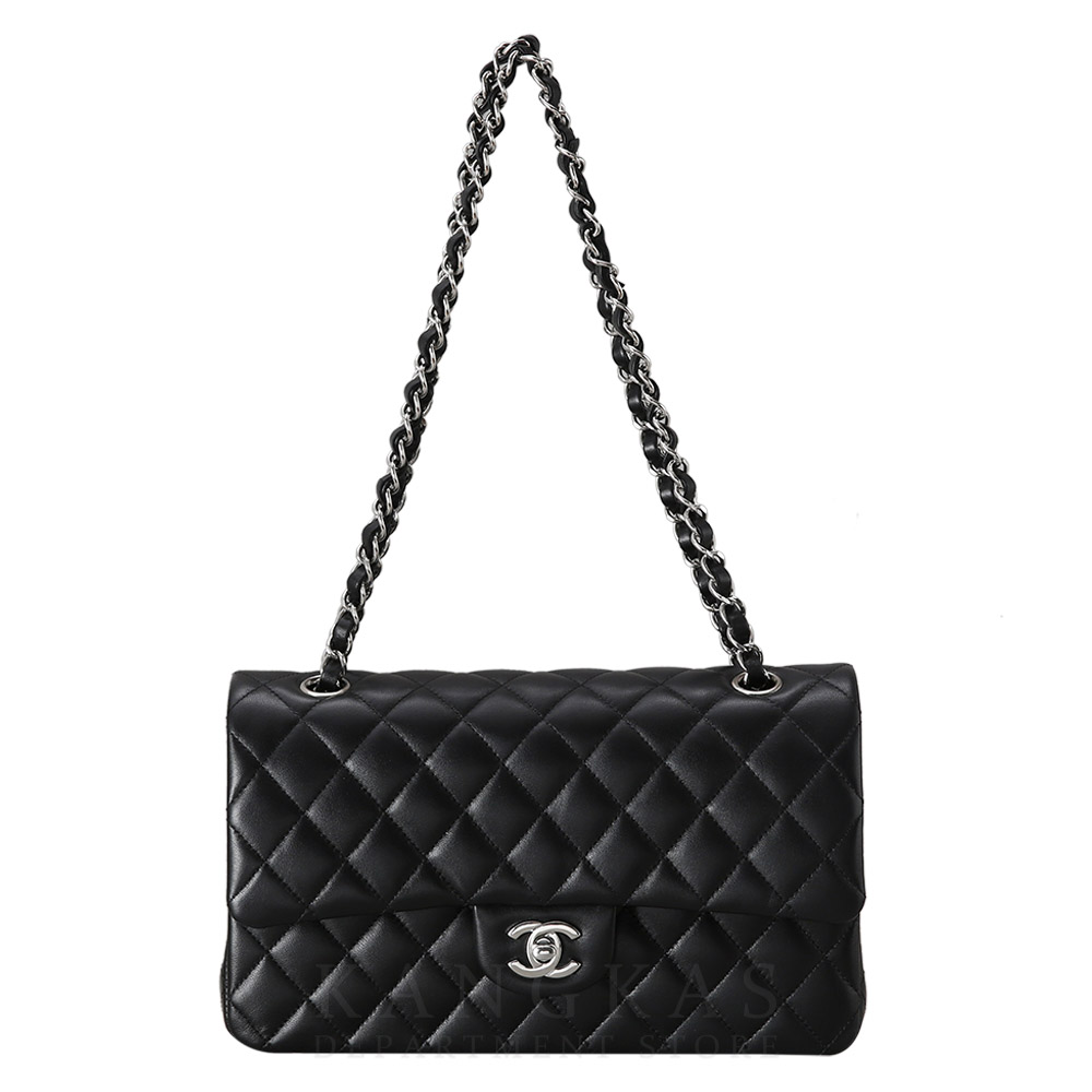 CHANEL(USED)샤넬 클래식 플랩백 램스킨 미듐