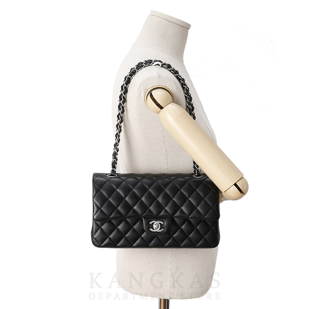 CHANEL(USED)샤넬 클래식 플랩백 램스킨 미듐