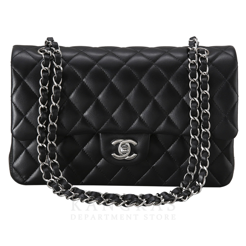 CHANEL(USED)샤넬 클래식 플랩백 램스킨 미듐