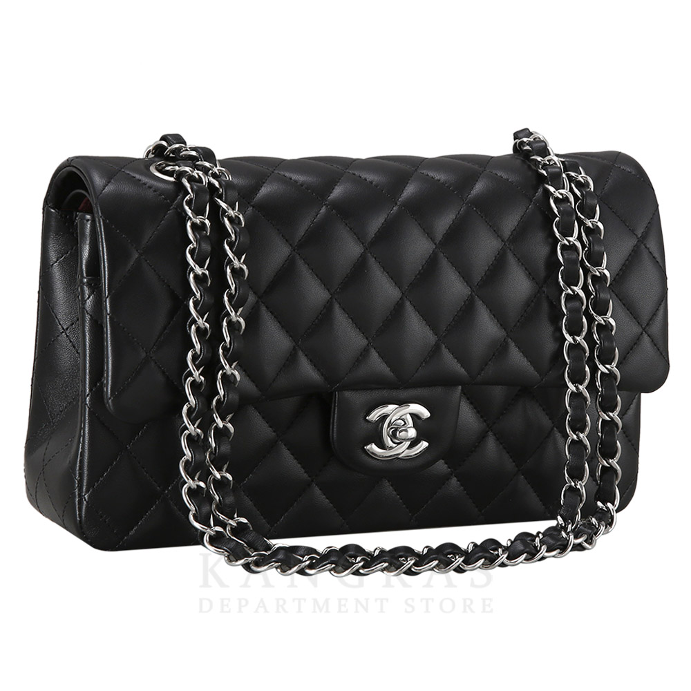 CHANEL(USED)샤넬 클래식 플랩백 램스킨 미듐