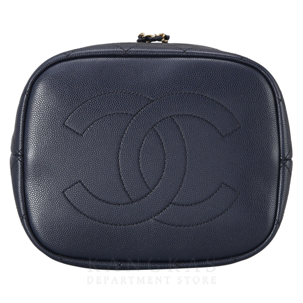 CHANEL(USED)샤넬 시즌 드로스트링 버킷백