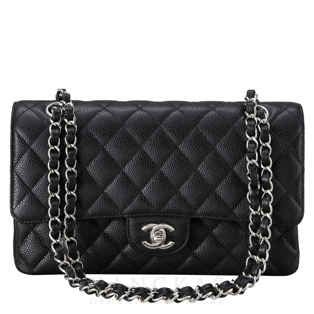 CHANEL(USED)샤넬 클래식 캐비어 미듐