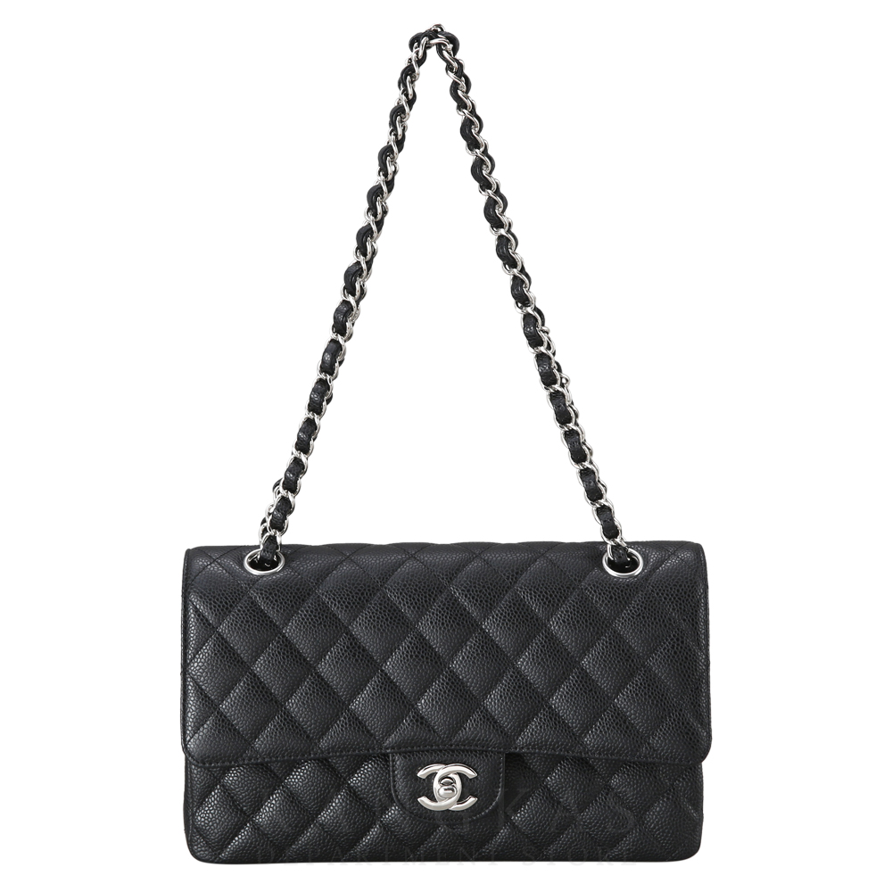 CHANEL(USED)샤넬 클래식 캐비어 미듐