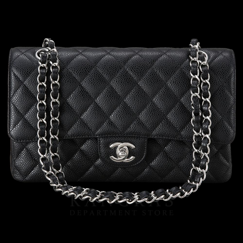 CHANEL(USED)샤넬 클래식 캐비어 미듐