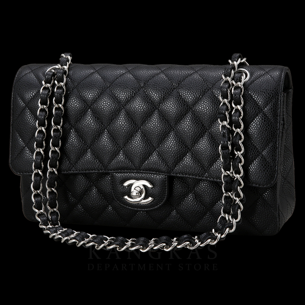CHANEL(USED)샤넬 클래식 캐비어 미듐