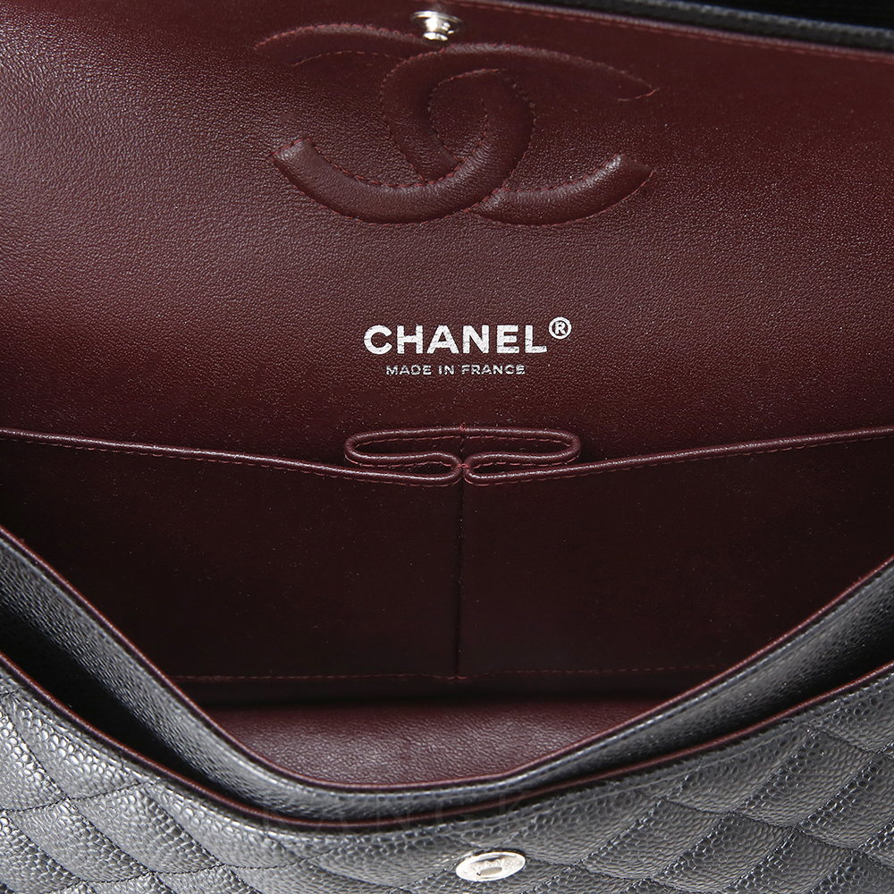 CHANEL(USED)샤넬 클래식 캐비어 미듐