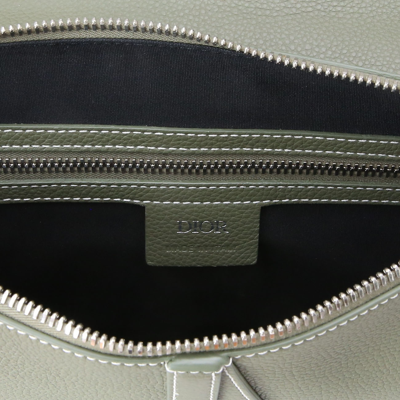 CHRISTIAN DIOR(USED)크리스찬디올 옴므 새들 맥시백