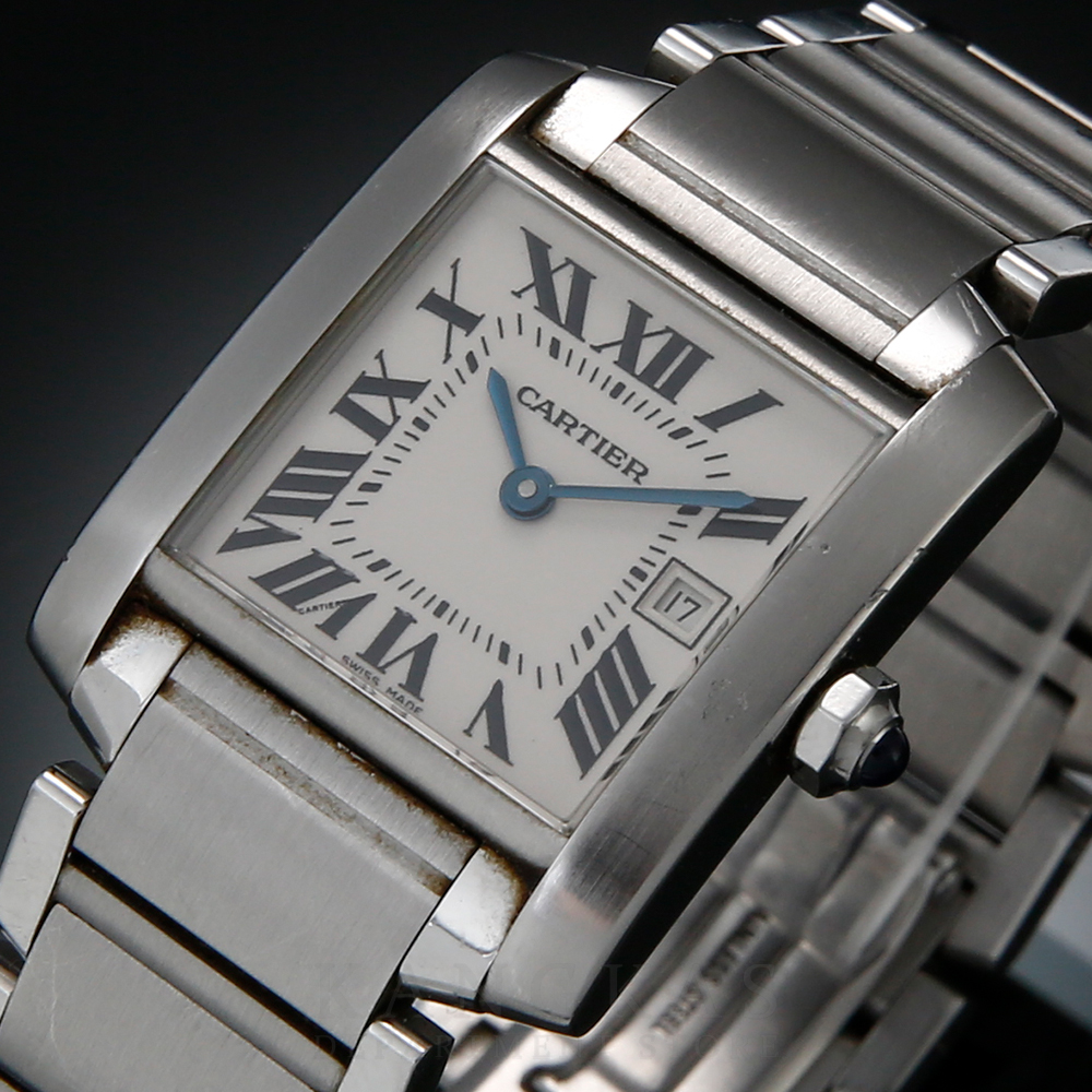 CARTIER(USED)까르띠에 탱크 프랑세즈 미듐