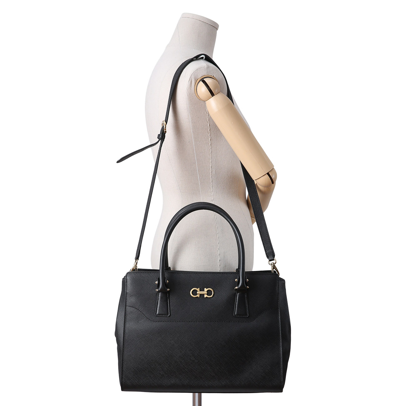 FERRAGAMO(USED) 페레가모 간치니 토트겸 숄더백
